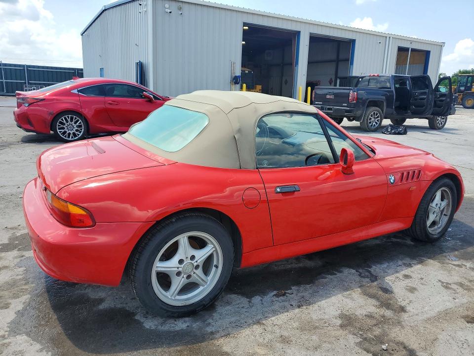 59800016 :رقم المزاد ، 4USCH7331WLE09181 vin ، 1998 Bmw Z3 مزاد بيع
