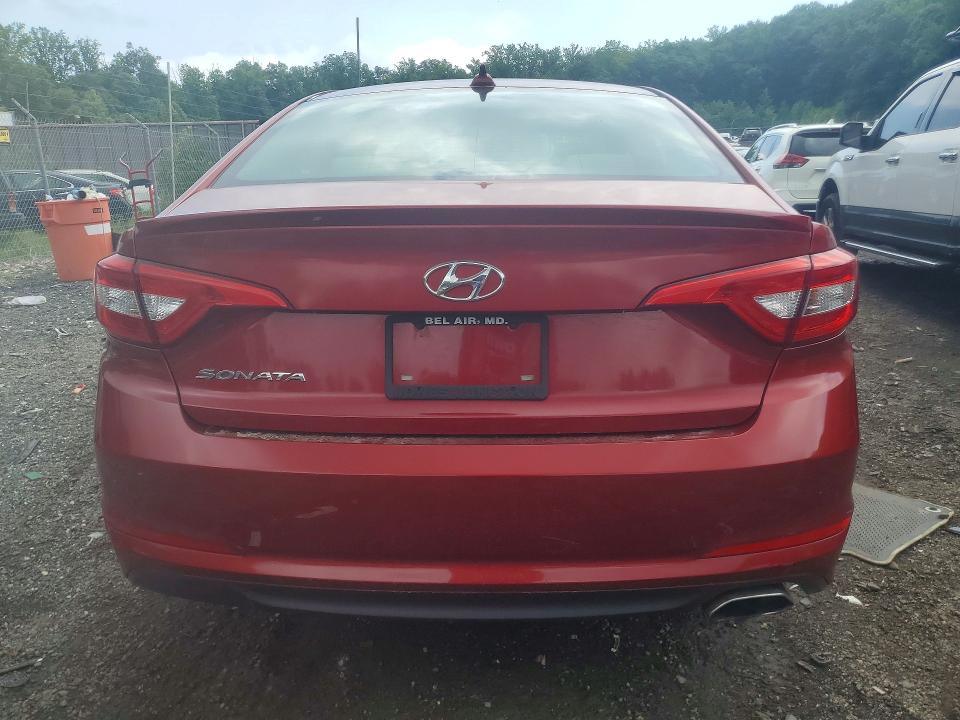 59870196 :رقم المزاد ، 5NPE24AF9FH143499 vin ، 2015 Hyundai Sonata مزاد بيع