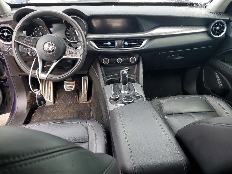 60851076 :رقم المزاد ، ZASFAKPN1J7B58609 vin ، 2018 Alfa Romeo Stelvio مزاد بيع