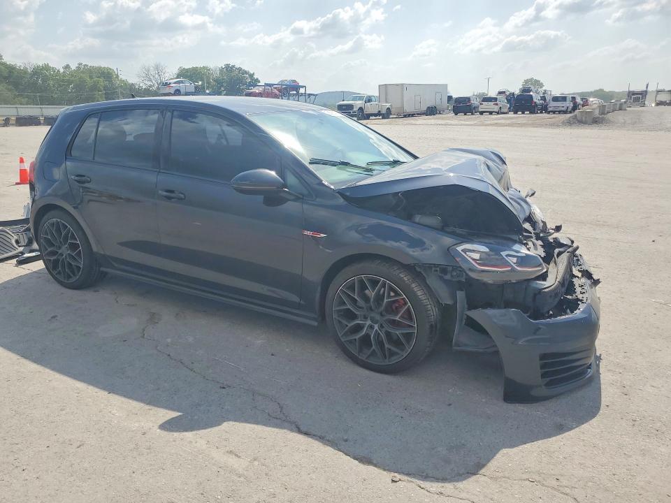 2017 Volkswagen Gti მანქანა იყიდება აუქციონზე, vin: 3VW4T7AU4HM071291, აუქციონის ნომერი: 59381976