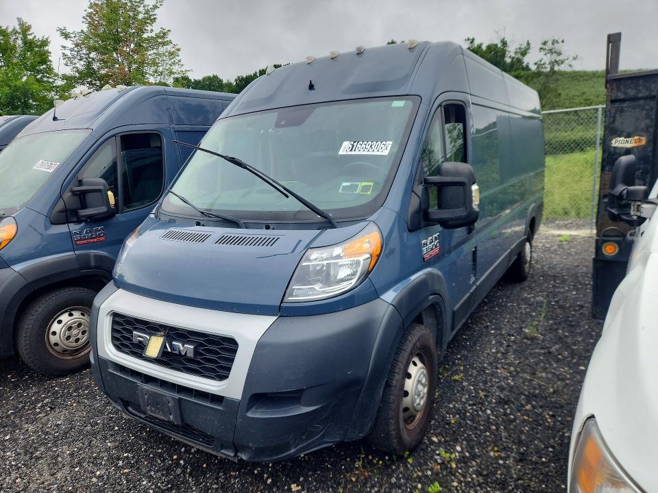 Продажа на аукционе авто 2021 Ram Promaster 3500, vin: 3C6MRVJG6ME541199, номер лота: 61669306