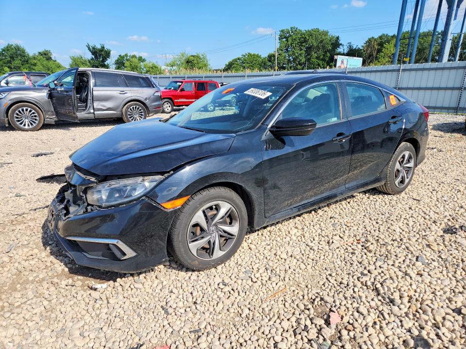 59336106 :رقم المزاد ، 19XFC2F66KE000703 vin ، 2019 Honda Civic مزاد بيع
