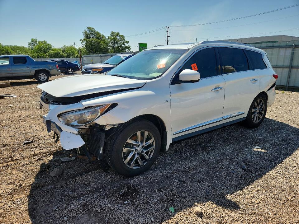 63195926 :رقم المزاد ، 5N1AL0MM7FC519218 vin ، 2015 Infiniti Qx60 مزاد بيع