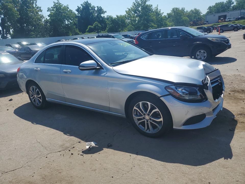 2016 Mercedes-benz C მანქანა იყიდება აუქციონზე, vin: WDDWF4KB5GR162376, აუქციონის ნომერი: 59672886
