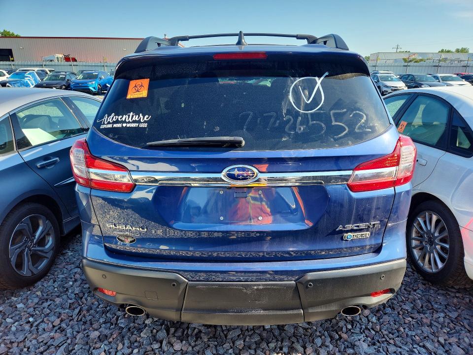 60606176 :رقم المزاد ، 4S4WMAEDXN3410337 vin ، 2022 Subaru Ascent مزاد بيع