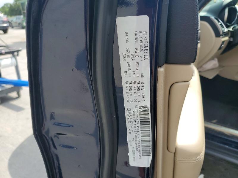 Aukcja sprzedaży 2018 Jeep Grand Cherokee, vin: 1C4RJFBG4JC216144, numer aukcji: 59679336