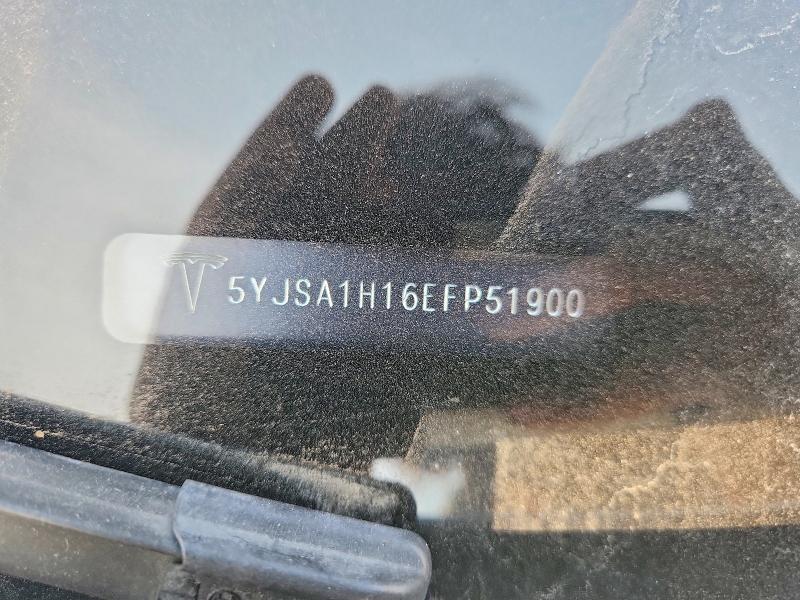 Продаж на аукціоні авто 2014 Tesla Model S, vin: 5YJSA1H16EFP51900, номер лоту: 61869756