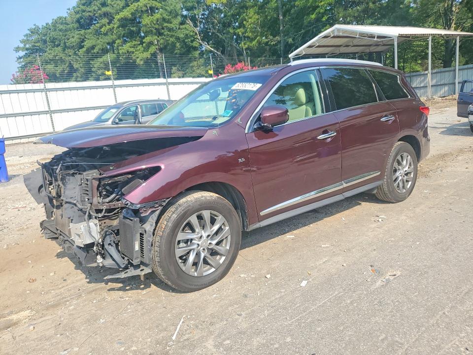 62652176 :رقم المزاد ، 5N1AL0MN9FC543979 vin ، 2015 Infiniti Qx60 مزاد بيع