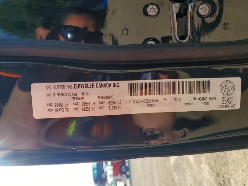 2014 Dodge Charger მანქანა იყიდება აუქციონზე, vin: 2C3CDXAT2EH345069, აუქციონის ნომერი: 61338806