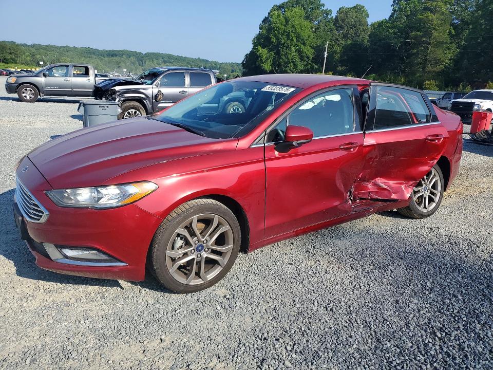 Auction sale of the 2017 Ford Fusion Se, vin: 3FA6P0H72HR414566, lot number: 59323576
