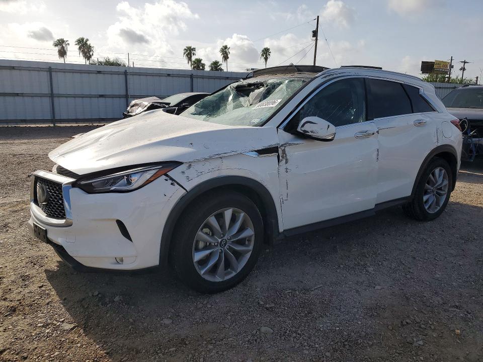 60038096 :رقم المزاد ، 3PCAJ5BA2NF118192 vin ، 2022 Infiniti Qx50 مزاد بيع
