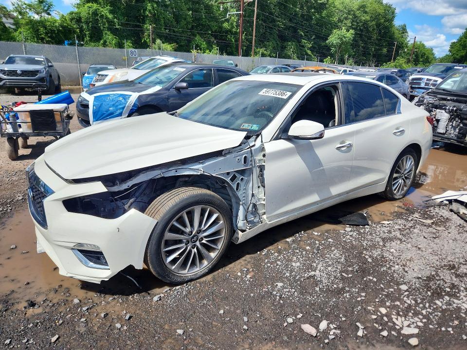 Auction sale of the 2018 Infiniti Q50, vin: JN1EV7AR8JM440638, lot number: 59775386