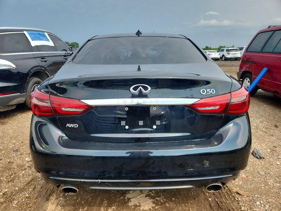 Продаж на аукціоні авто 2019 Infiniti Q50, vin: JN1EV7AR8KM553362, номер лоту: 62495606