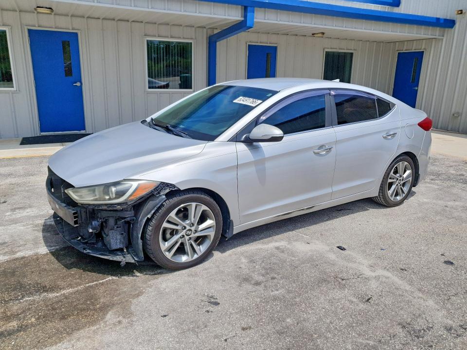 2017 Hyundai Elantra მანქანა იყიდება აუქციონზე, vin: KMHD84LF9HU223865, აუქციონის ნომერი: 63491766