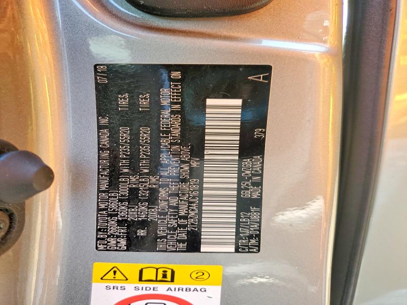 Продажа на аукционе авто 2018 Lexus Rx 350, vin: 2T2BZMCA4JC161819, номер лота: 63243046