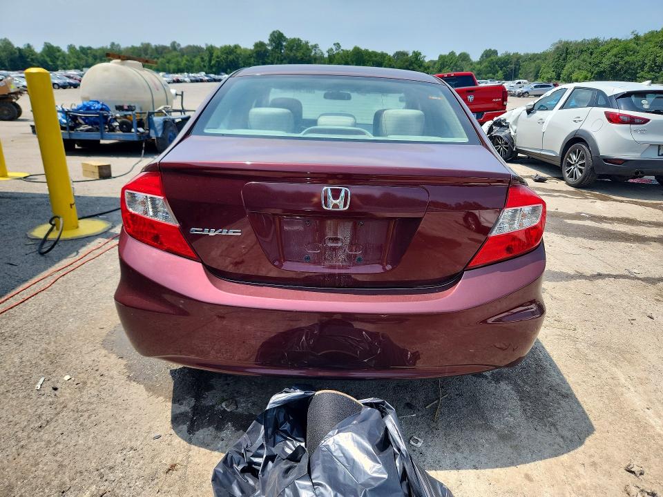 Продажа на аукционе авто 2012 Honda Civic, vin: 19XFB2F87CE321509, номер лота: 60754206