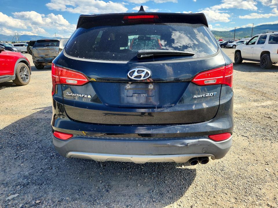 2014 Hyundai Santa Fe Sport მანქანა იყიდება აუქციონზე, vin: 5XYZU3LA5EG127054, აუქციონის ნომერი: 85995275