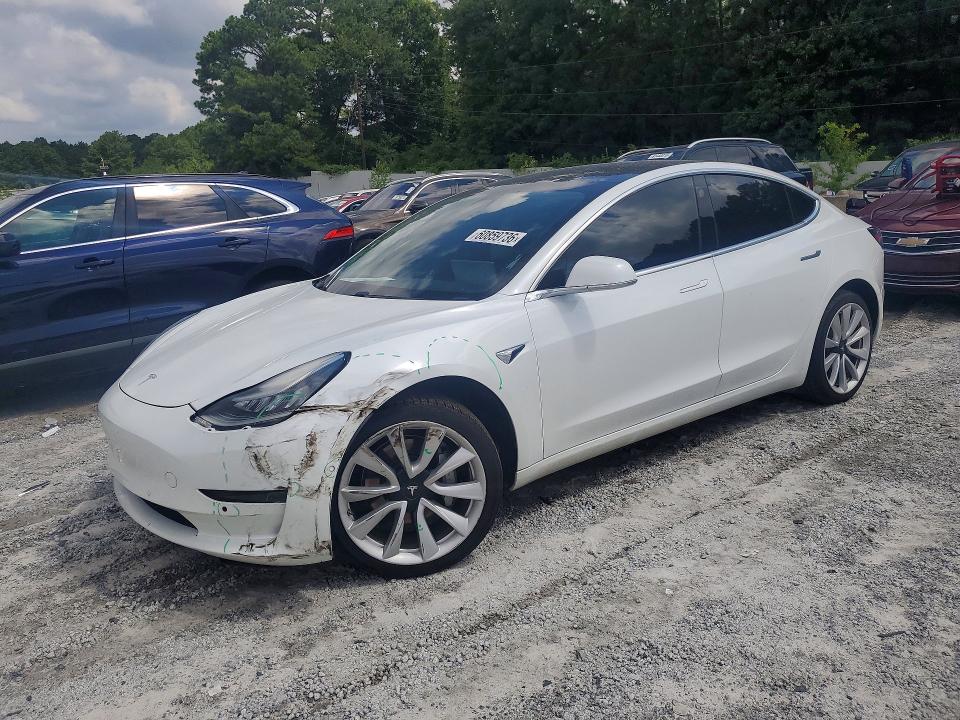 60859736 :رقم المزاد ، 5YJ3E1EA8LF634135 vin ، 2020 Tesla Model 3 مزاد بيع