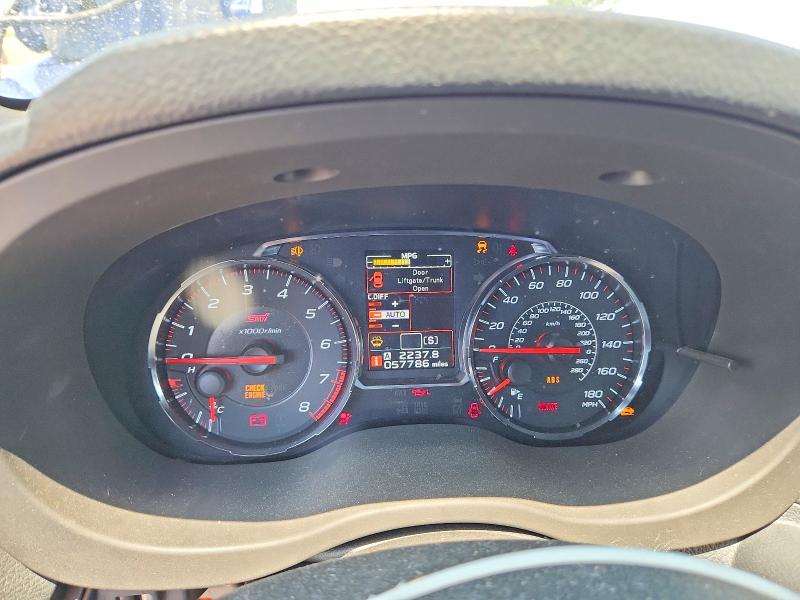 2018 Subaru Wrx მანქანა იყიდება აუქციონზე, vin: JF1VA2N64J9834139, აუქციონის ნომერი: 60473486