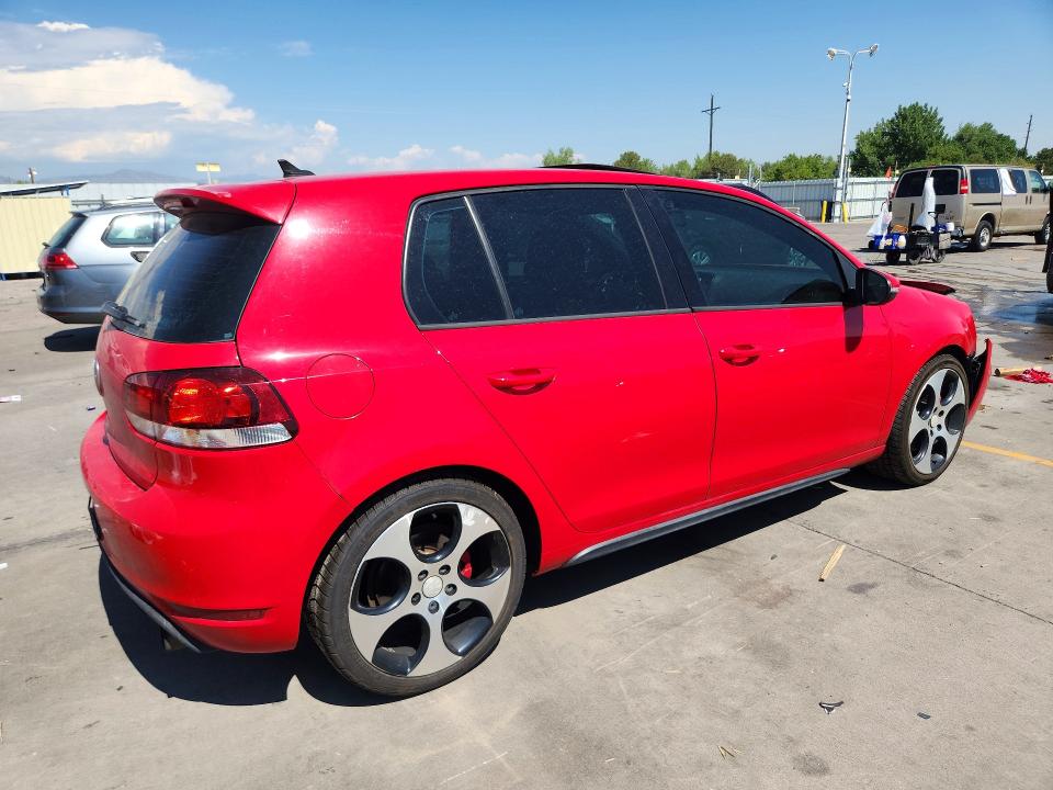 2011 Volkswagen Gti მანქანა იყიდება აუქციონზე, vin: WVWHV7AJ1BW007124, აუქციონის ნომერი: 62233246