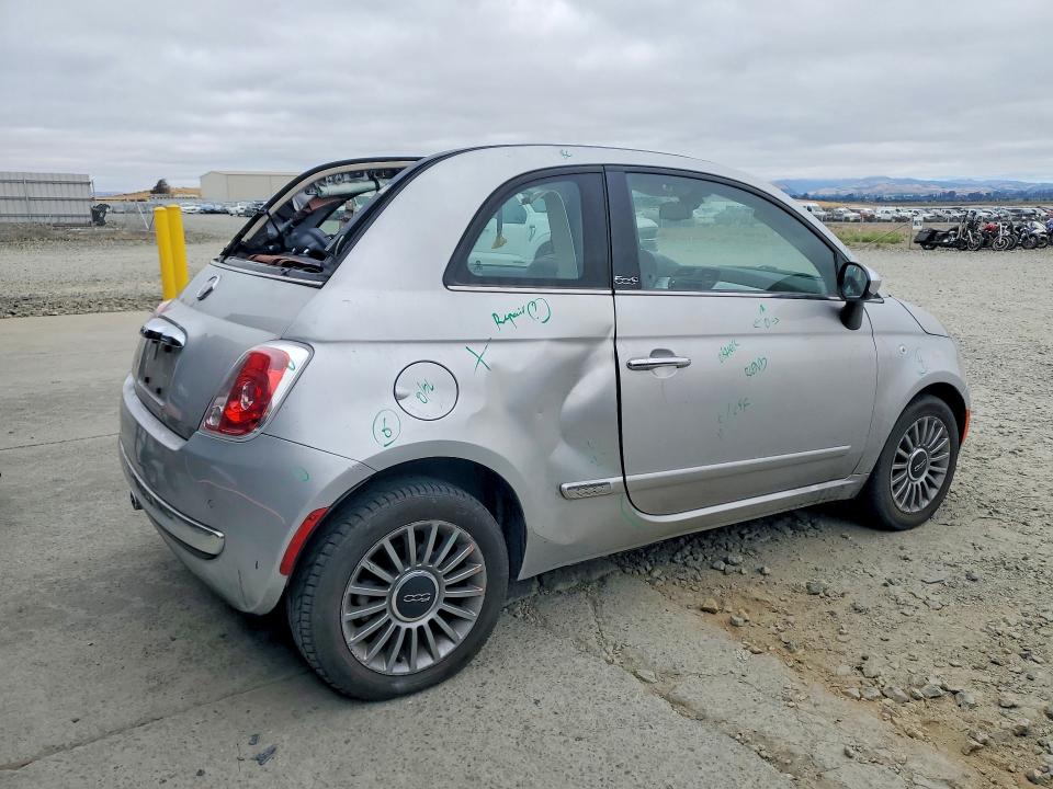 Aukcja sprzedaży 2012 Fiat 500, vin: 3C3CFFERXCT233398, numer aukcji: 59628206