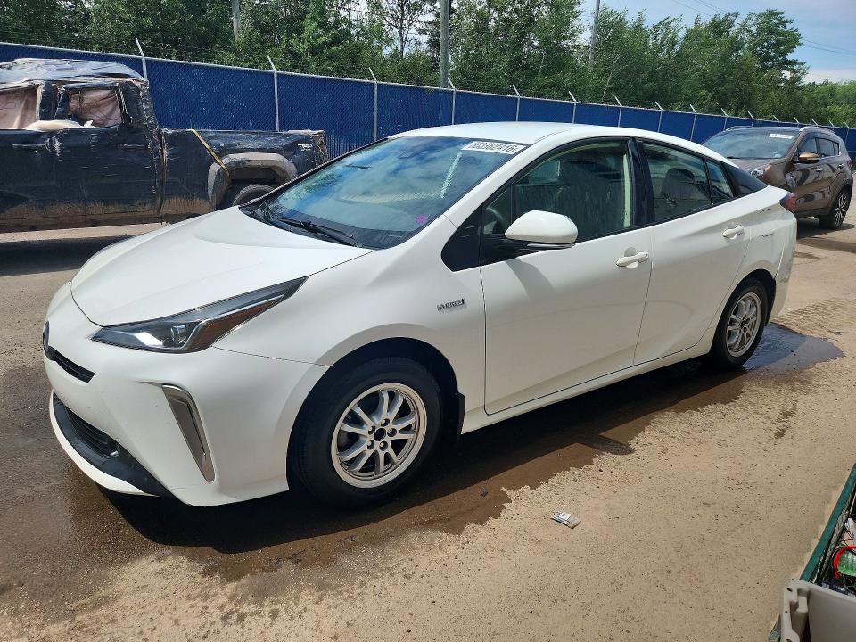 60362416 :رقم المزاد ، JTDL9RFU7K3007594 vin ، 2019 Toyota Prius مزاد بيع