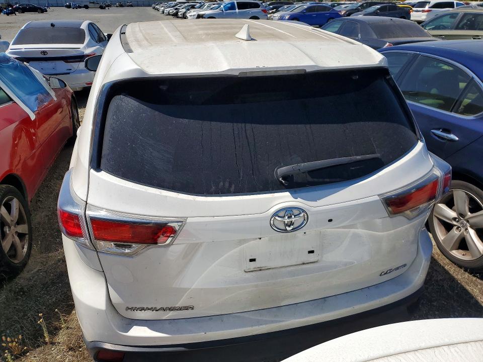 Aukcja sprzedaży 2015 Toyota Highlander, vin: 5TDBKRFH6FS138121, numer aukcji: 85976195