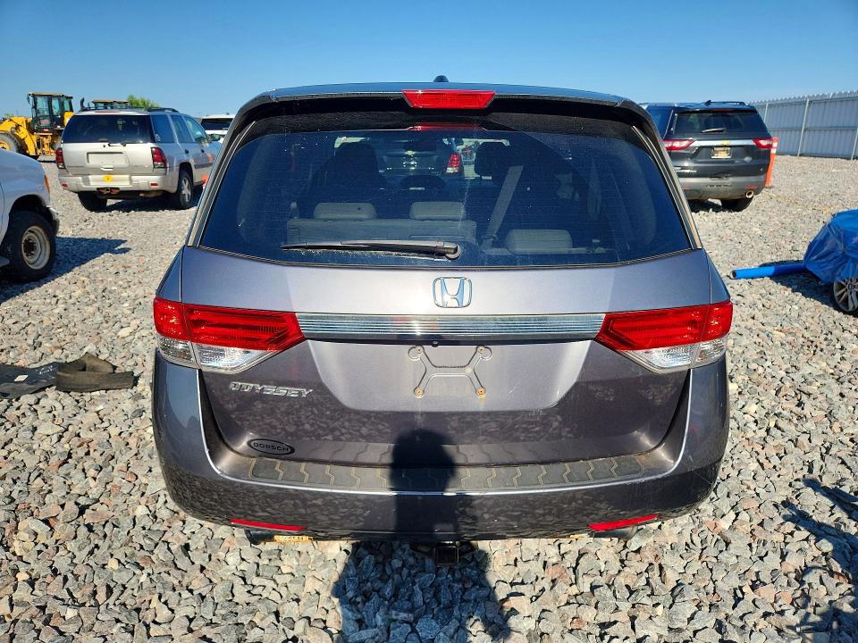 59853186 :رقم المزاد ، 5FNRL5H62EB075280 vin ، 2014 Honda Odyssey مزاد بيع