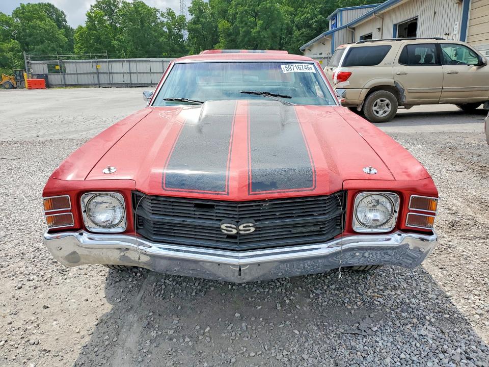 59716746 :رقم المزاد ، 136371K243228 vin ، 1971 Chev Chevelle مزاد بيع