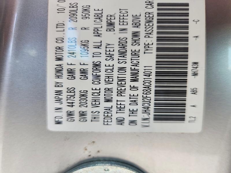 Aukcja sprzedaży 2010 Acura Tsx, vin: JH4CU2F68AC014011, numer aukcji: 60804396