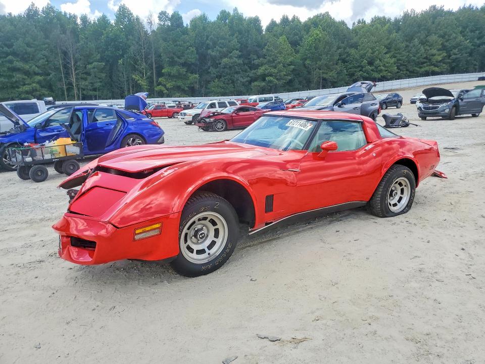 1980 Chevrolet Corvette მანქანა იყიდება აუქციონზე, vin: 1Z878AS425831, აუქციონის ნომერი: 61211406