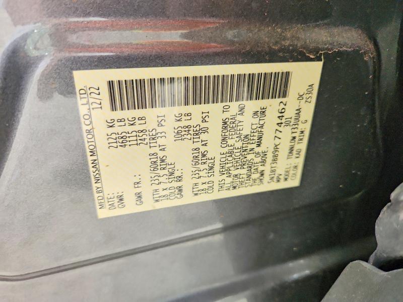 Aukcja sprzedaży 2023 Nissan Rogue, vin: 5N1BT3BB9PC774462, numer aukcji: 62854146