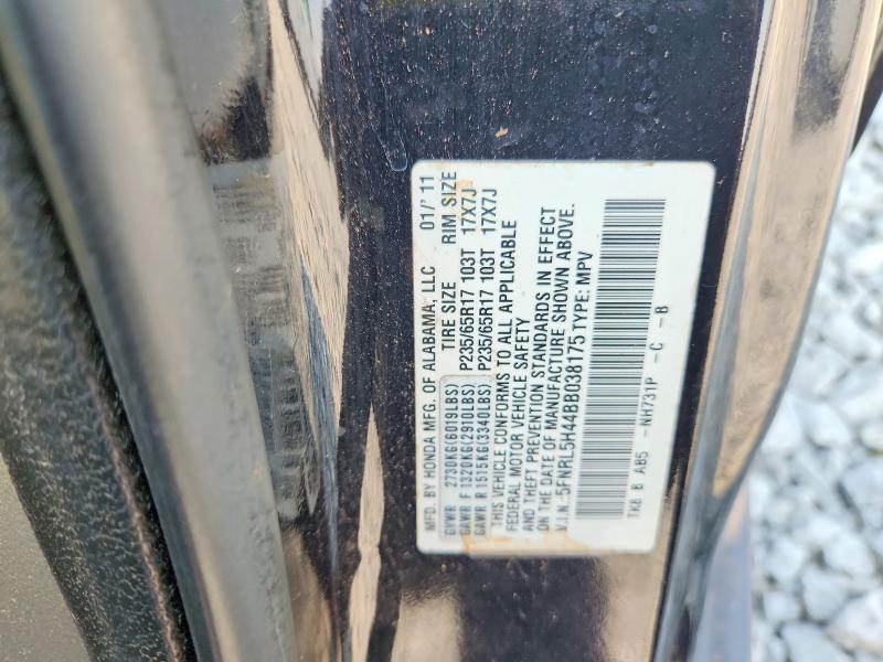Aukcja sprzedaży 2011 Honda Odyssey, vin: 5FNRL5H44BB038175, numer aukcji: 62811976