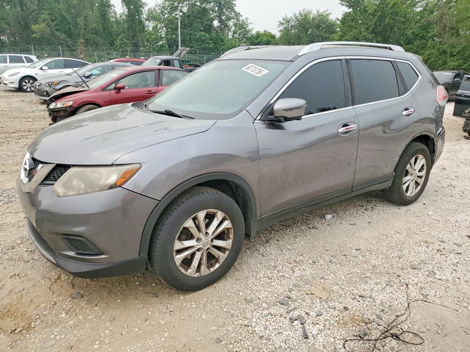 2016 Nissan Rogue მანქანა იყიდება აუქციონზე, vin: KNMAT2MV5GP735426, აუქციონის ნომერი: 60713756