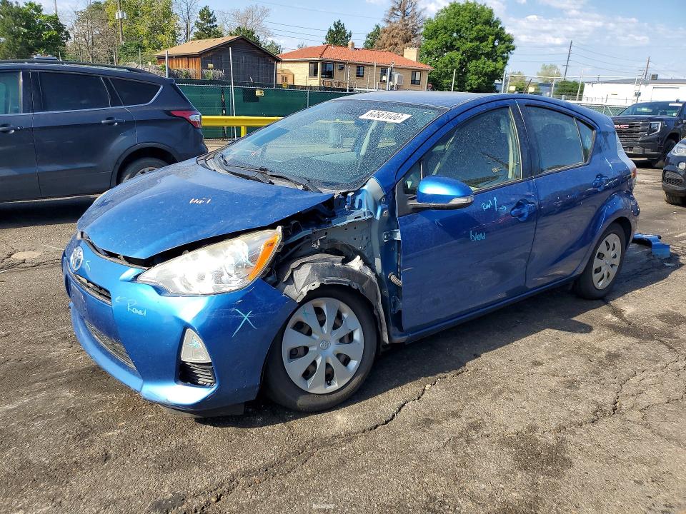 Aukcja sprzedaży 2012 Toyota Prius C, vin: JTDKDTB33C1527650, numer aukcji: 60861006