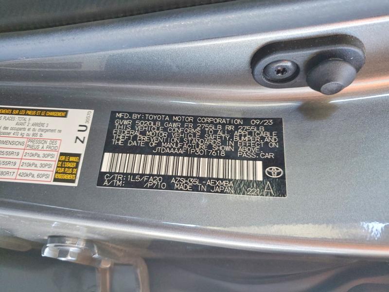Продаж на аукціоні авто 2023 Toyota Crown, vin: JTDAAAAF1P3017618, номер лоту: 60167756