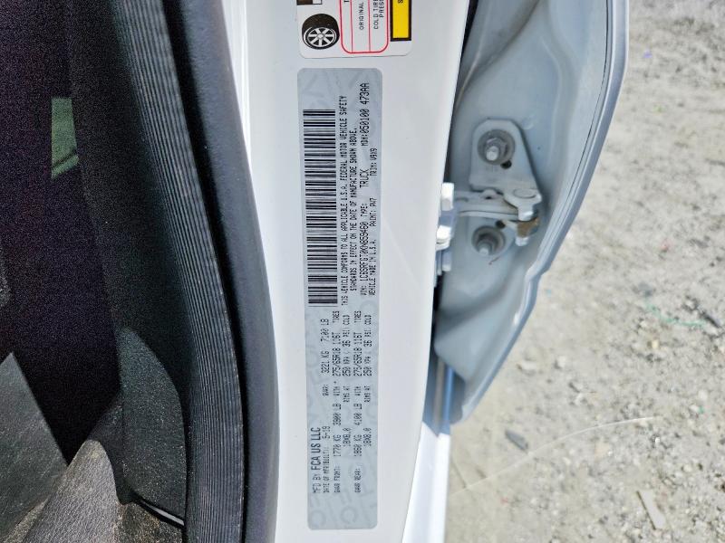 2019 Ram 1500 მანქანა იყიდება აუქციონზე, vin: 1C6SRFGT0KN859460, აუქციონის ნომერი: 63392026