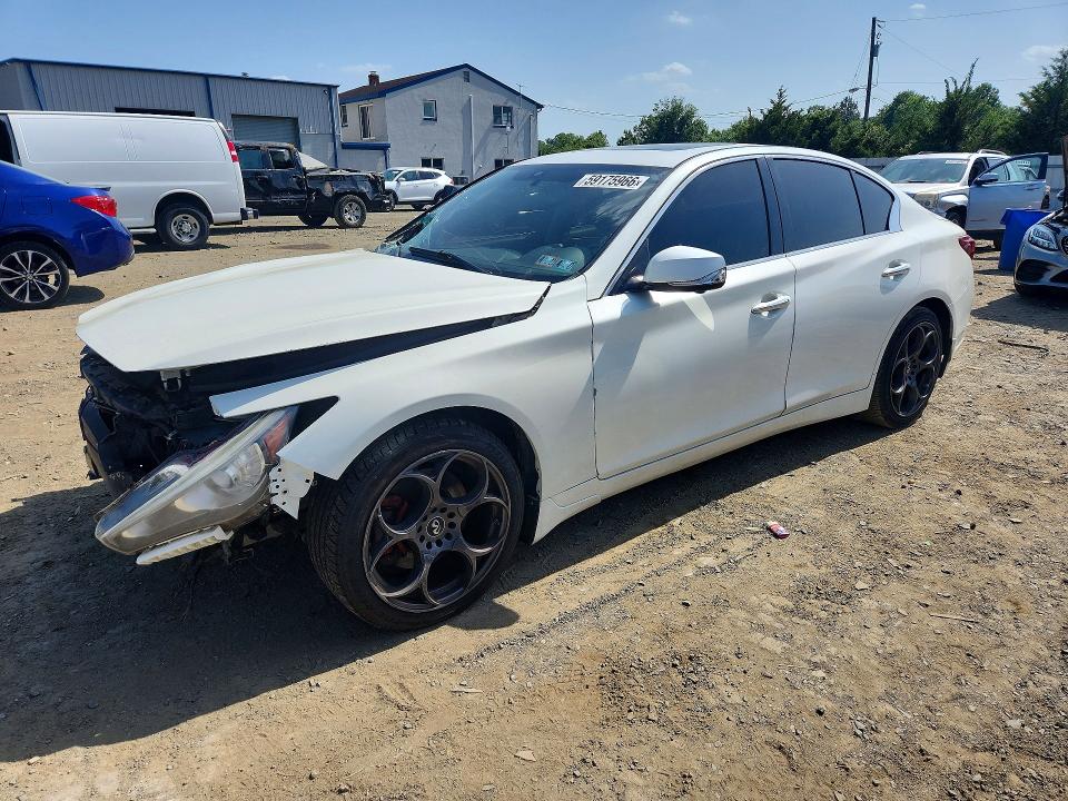 2018 Infiniti Q50 მანქანა იყიდება აუქციონზე, vin: JN1EV7AR3JM610064, აუქციონის ნომერი: 59175966