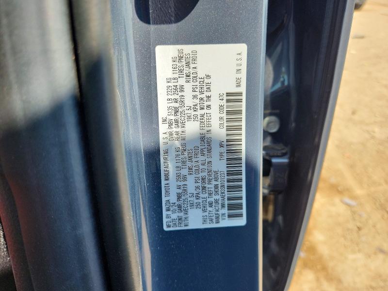 60893986 :رقم المزاد ، 7MMVAAEW3SN101237 vin ، 2025 Mazda Cx-50 مزاد بيع