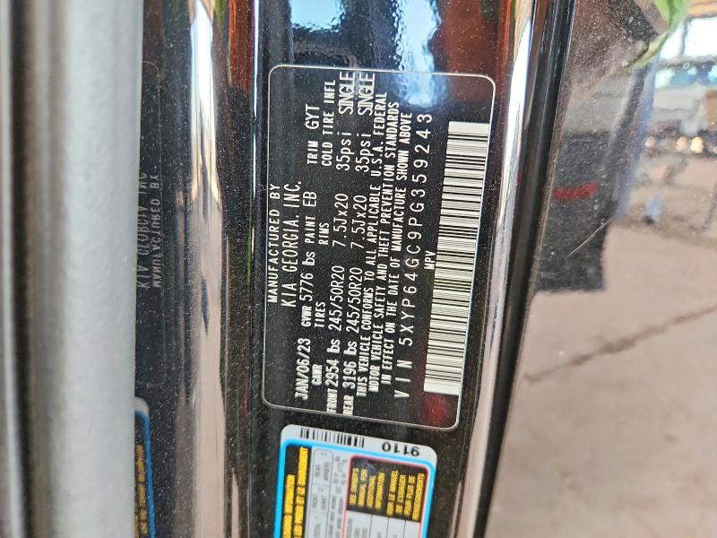 Aukcja sprzedaży 2023 Kia Telluride, vin: 5XYP64GC9PG359243, numer aukcji: 60077616
