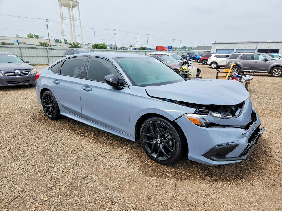 2024 Honda Civic მანქანა იყიდება აუქციონზე, vin: 2HGFE2F53RH566299, აუქციონის ნომერი: 61504056