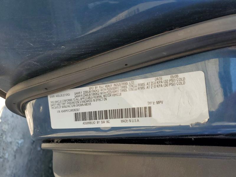 Продаж на аукціоні авто 2006 Subaru Legacy, vin: 4S4BP61C566362357, номер лоту: 62022376