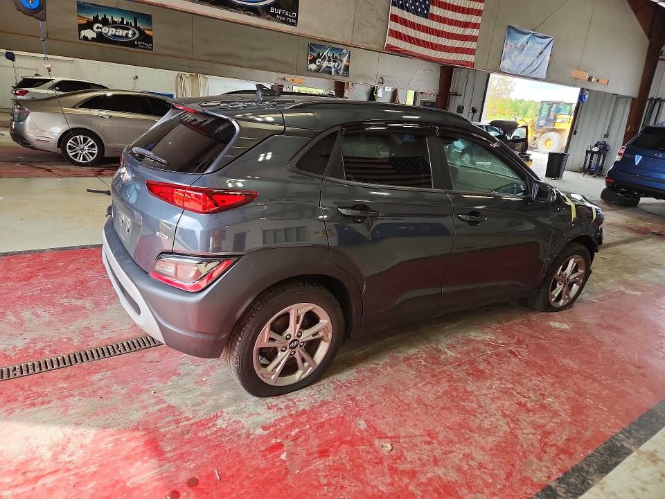 2022 Hyundai Kona მანქანა იყიდება აუქციონზე, vin: KM8K3CAB6NU857050, აუქციონის ნომერი: 61871116