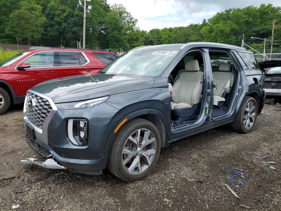 62346966 :رقم المزاد ، KM8R54HE2MU319619 vin ، 2021 Hyundai Palisade مزاد بيع