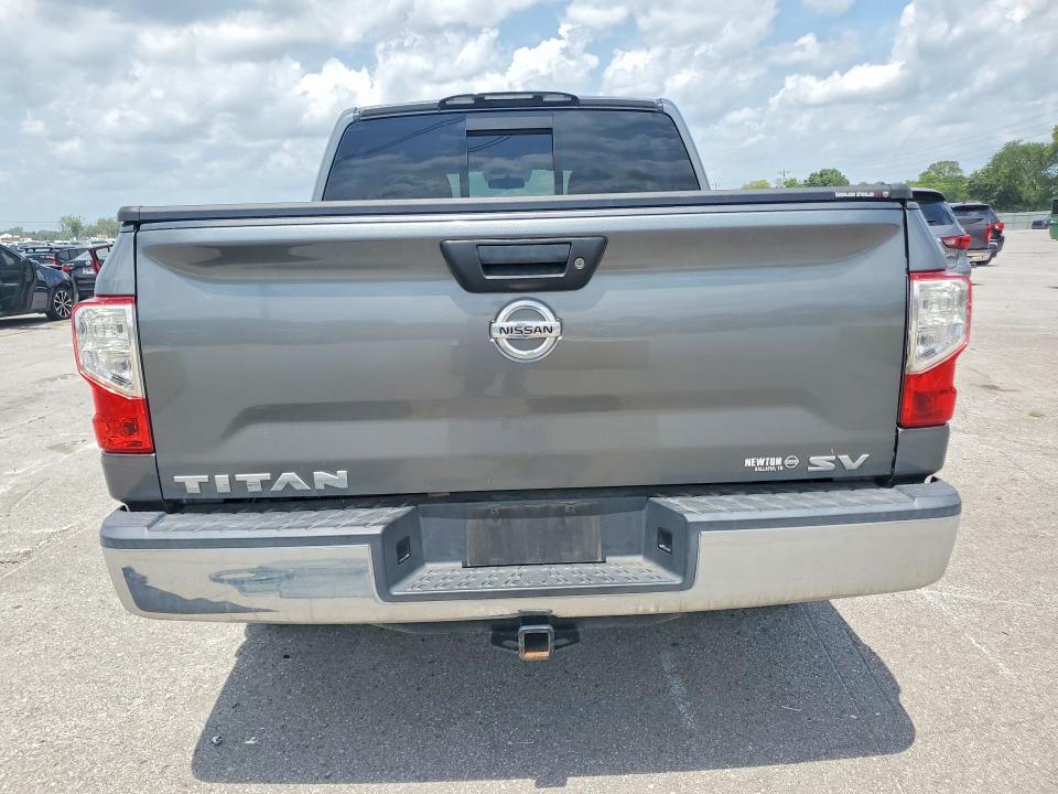 61757706 :رقم المزاد ، 1N6AA1EK3HN529519 vin ، 2017 Nissan Titan مزاد بيع