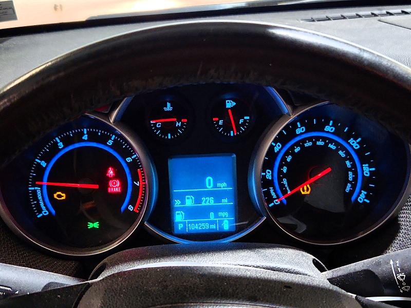 61193746 :رقم المزاد ، 1G1PF5SC9C7409765 vin ، 2012 Chevrolet Cruze مزاد بيع