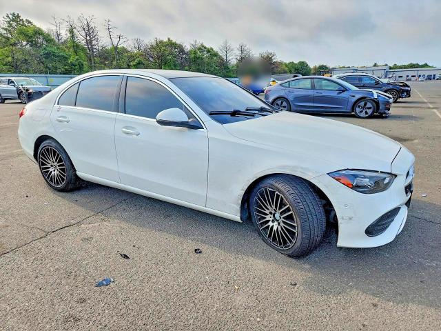 62816016 :رقم المزاد ، W1KAF4HB8SR241485 vin ، 2025 Mercedes-benz C مزاد بيع