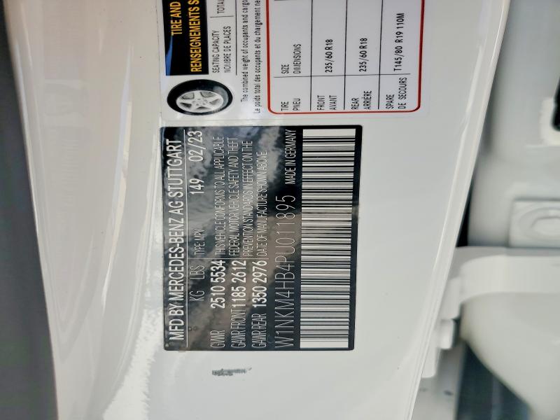 59136726 :رقم المزاد ، W1NKM4HB4PU011895 vin ، 2023 Mercedes-benz Glc مزاد بيع