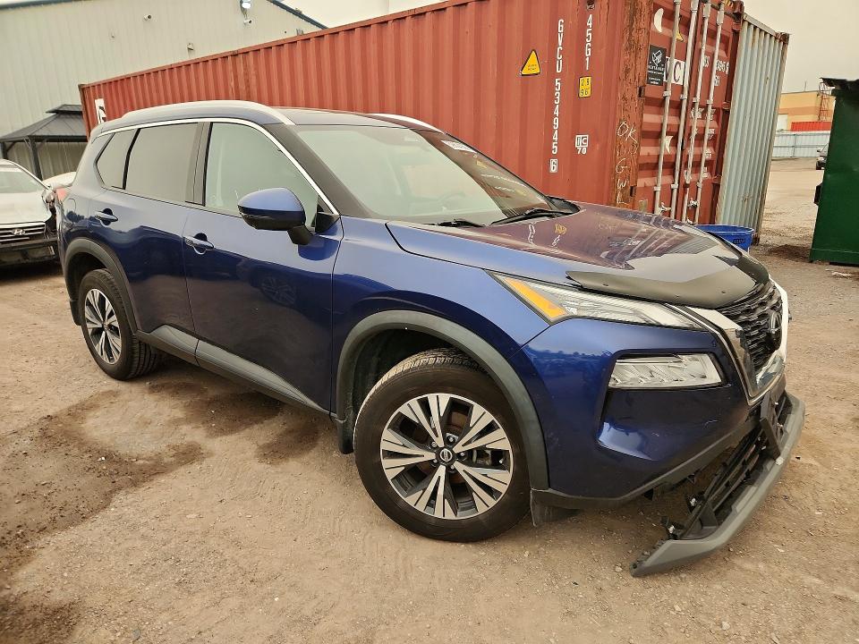 59604356 :رقم المزاد ، 5N1AT3BB4MC700812 vin ، 2021 Nissan Rogue مزاد بيع