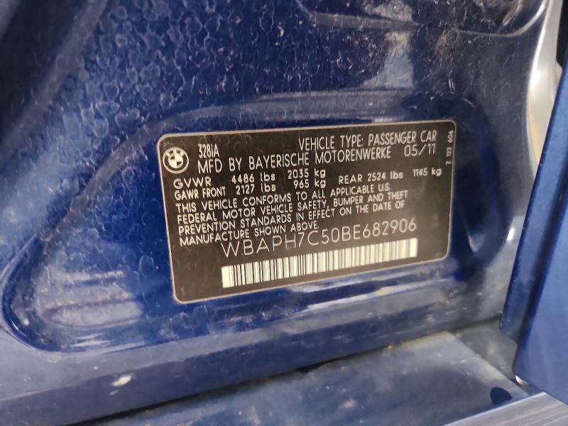 Продаж на аукціоні авто 2011 Bmw 328, vin: WBAPH7C50BE682906, номер лоту: 60302106